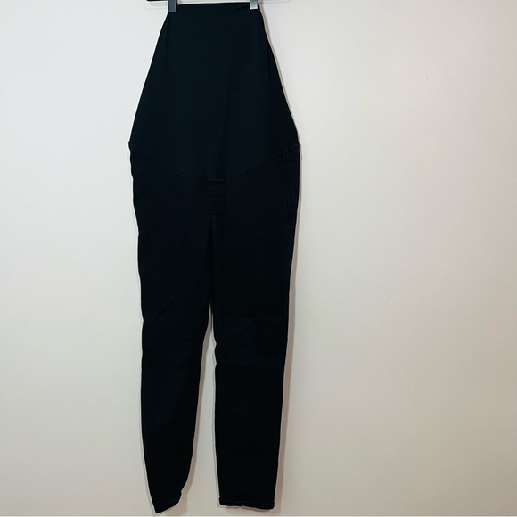 MADEWELL MATERNITY OVER THE BELLY
SKINNY JEANS IN LUNAR WASH BLACK SIZE 27 - Picture 2 of 10